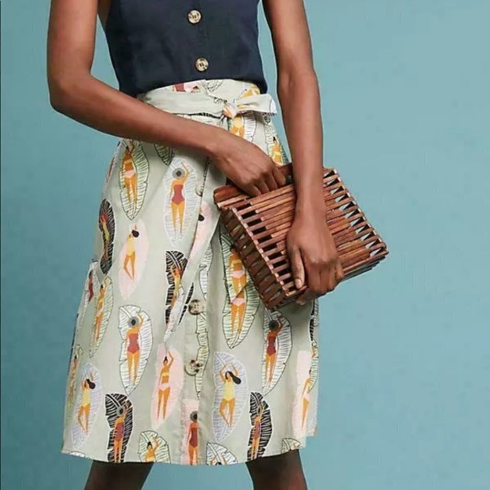 Eva Franco Sunbather Skirt size 6 NWT